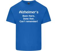 Alzheimer'S Ci Sono Stato Non Ricordo Maglietta Divertente Per Bambini
