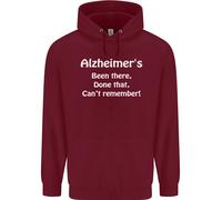 Alzheimers Stato There Can'T Remember Divertente Bambini Felpa con Cappuccio