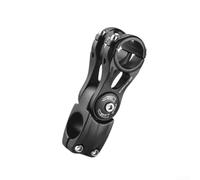 Alzo Manubrio MTB Regolabile 90mm in Alluminio | Alluminio 6061- per t6, altezza 90mm, design antiscivolo, ideale per città, riduzione affaticamento(31.8*90mm 1)