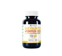 Alzuro Labs Saw Palmetto e semi di Zucca 500mg estratto (4:1 & 10:1) 120 veg