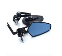 ALZZTUND Specchietti Moto per 250 per TTR125 Le per TTR250 per WR250R X per SEROW225 Specchietti per Moto Specchietto Moto(Black)