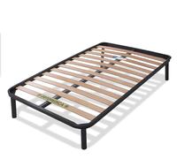 Am Group Home RETE LETTO ORTOPEDICA PIAZZA E MEZZA 120X190 13 DOGHE IN LEGNO E STRUTTURA IN ACCIAIO - 100% MADE IN ITALY
