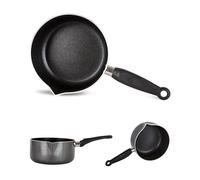 AM Home and Kitchen - Pentolino per latte antiaderente a induzione con beccuccio per versare, pentola per latte, casseruola per latte, casseruola per latte, casseruola per latte, salse e altro,