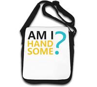 Am I Handsome Good Looks Question - Borsa a tracolla bianca