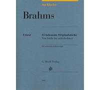 Am Klavier - Brahms: 15 bekannte Originalstücke