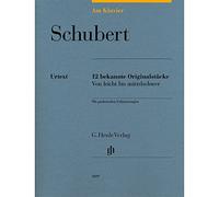 Am Klavier - Schubert: 12 bekannte Originalstücke von leicht bis mittelschwer: Instrumentation: Piano solo