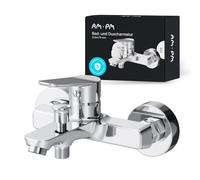 AM.PM FTA10000 Miscelatore Rubinetto per Vasca da Bagno, Rubinetti Bagno, Cromo