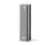 am Set di pulizia per cellulare con spray detergente per schermi: Detergente all-in-one per display per auto, smartphone, tablet e PC. Pulitore per schermi disponibile in confezioni da 1 o 3 (grigio)