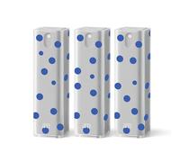 am Spray Pulizia Schermo 2 in 1 con Panno in Microfibra Integrato per Smartphone, Tablet, Laptop, Monitor PC, Smart TV e Display Auto, Ricaricabile (Polka, 3 Pack)