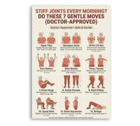 AM Stretch Sequence Poster Full Body Awakening Chart