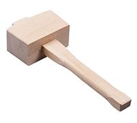 Am-Tech - Martello in legno, 12 cm