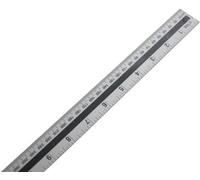 Am-Tech - Righello in alluminio, 1 m