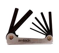 Am-Tech - Set di 7 chiavi a brugola pieghevoli