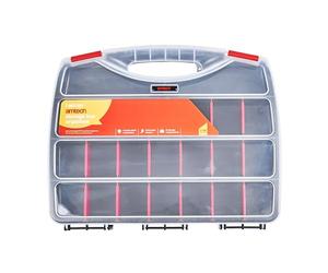 Am-Tech - Valigetta portautensili in plastica, 380 mm