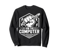 AM The Computer Tech Meccanico Cacciavite Auto Guy Felpa