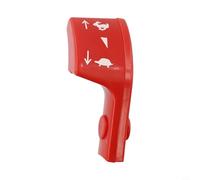 AM128388 Kit Hardware Manopola Controllo Acceleratore per Trattori Prati 415/425/445/455 - Plastica ABS, Rosso, 1 Set Ricambio Compatibile con M11