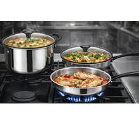 Am3509 - Padella In Acciaio Inox Triply - 20 Cm