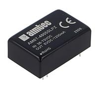 AM6T-4805SLPZ Convertitore: DC/DC 6W UEing: 36-75VDC UAusg: 5VDC IEing: 147mA...