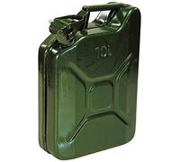 Ama Tanica in Metallo per Carburante 10 L - Omologata UN-TÜV con Sicurezza Brevettata e Trattamento Anticorrosione