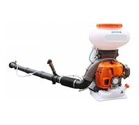 AMA Atomizzatore a Zaino ATO 380 - Motore a Scoppio 80 CC, capacità Serbatoio 14 L, Kit Polveri Opzionale