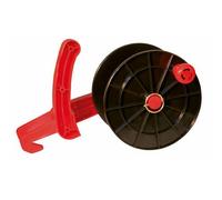 AMA Avvolgitore a mano per recinti elettrici Capacità 200mt Diametro 10 di banda