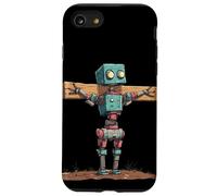 Ama come Gesù con questo costume robot credente Custodia per iPhone SE (2020) / 7 / 8
