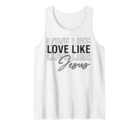 AMA Come Gesù Cristiani Uomini e Donne grati grati grati Canotta