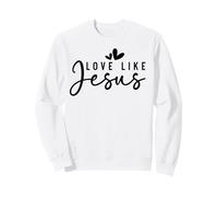 AMA Come Gesù Cristiani Uomini e Donne grati grati grati Felpa