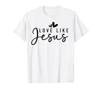 AMA Come Gesù Cristiani Uomini e Donne grati grati grati Maglietta