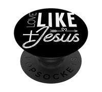 Ama Come Gesù: Messaggio Cristiano Ispiratore PopSockets PopGrip Adesivo