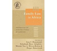 Family Law in Africa (Copertina rigida) JCL Studies in Comparative Law: Second