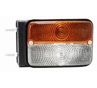 Ama Fanale Anteriore Sinistro per Trattore 120x80 mm 12V - Compatibile con CNH, New Holland, Argo Group, Landini e Deutz-Fahr, IP55, ECE Omologato, Made in Italy