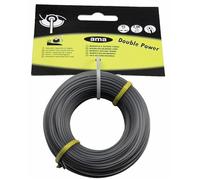 AMA Filo per Decespugliatore Double Power 15 m - Sezione Tonda Ø 2,7 mm in Nylon per Taglio Erba
