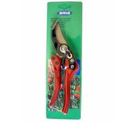 Ama Forbici da Potatura 230 mm - Ideali per Vigneti, Frutteti e Oliveti con Lama in Acciaio SK5 e Manici in Nylon e Fibra di Vetro, Taglio fino a 22 mm