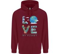 Ama Il Mio Pianeta Cambiamento Climatico Ambiente Felpa