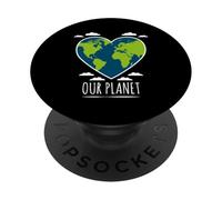 Ama il nostro pianeta Consapevolezza del cambiamento climatico Giornata della PopSockets PopGrip Adesivo