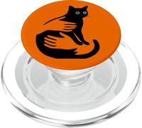 Ama il tuo gatto nero PopSockets PopGrip per MagSafe