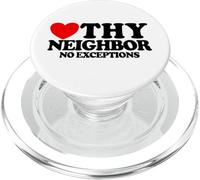Ama il tuo prossimo Nessuna eccezione Fede cristiana Gesù PopSockets PopGrip per MagSafe