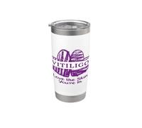 Ama la pelle Sei nella consapevolezza della vitiligine Vitiligine Bicchiere termico in acciaio inox doppia parete