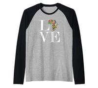 AMA l'Africa Maglia con Maniche Raglan
