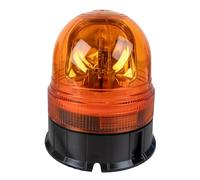 Ama Lampeggiante trattore con luce alogena da 12 V: Lampeggiante per trattori da 55 W, Base Piana, Illuminazione rotazionale