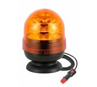 LAMPEGGIANTE GIROFARO 16 LED X 3W 12-24V CON BASE MAGNETICA ALTA QUALITA'