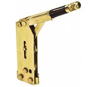 AMA Leva Freno a Mano per Muletti in Acciaio con Carrucola - Lunghezza Totale 460 mm, Forza Massima 200 N, Cavo 3000 N, Made in Italy