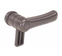 Ama Maniglia per finestrino trattore con interasse 130mm: Chiusura finestrino trattore in plastica, Made in Italy