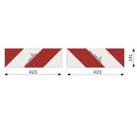 AMA Pannelli Segnalazione 423x141 mm Adesivi Kit 2 Pezzi
