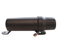 Ama Portadocumenti Tubolare Tu-Box Evolution Big in Polipropilene con Chiusura a Lucchetto Brevettata, Lunghezza 32,5 cm, Diametro 11,4 cm, Nero, Capacità 3,3 l