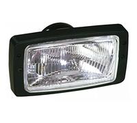 Ama Proiettore Anteriore per Trattori e Macchine Agricole - 184x102 mm, 3 Funzioni Luminose, Compatibile Hella