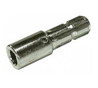Ama Riduzione per Presa di Forza con Profilo Esterno 1"3/8 Foro 25 mm Senza Cava - Lunghezza 12 cm per Uso Agricolo