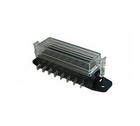 Ama Scatola Portafusibili Bilama 8 Vie con Coperchio - Ideale per Sistemi Elettrici, Montaggio Facile e Sicuro, Made in Italy