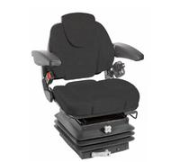 Ama Sedile Serie Activo S55 per Trattore - Sedile per Macchine Agricole e Industriali, Colore Nero, Larghezza 61,6 cm, Peso 30 kg